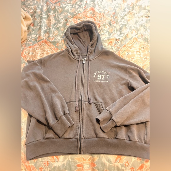 Hollister Dark Gray Hoodie - Picture 3 of 4